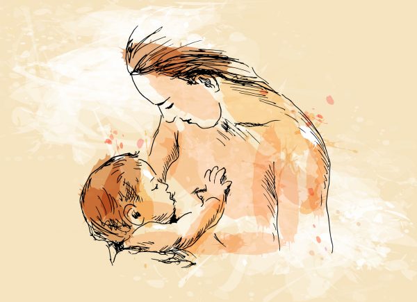 Breastfeeding Art
